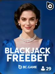 Blackjack Freebet BC Game Italia game cover