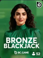 Bronze Blackjack BC Game Italia game cover
