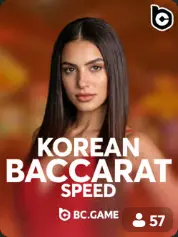 Korean Baccarat Speed BC Game Italia game cover