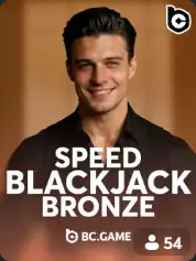 Speed Blackjack Bronze BC Game Italia game cover