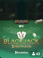 Blackjack First Person BC Game Italia game cover